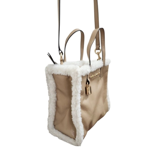 Marc Jacobs Mini Grind Faux Fur Trim Top Handle Bag MSRP$425 - Picture 8 of 16